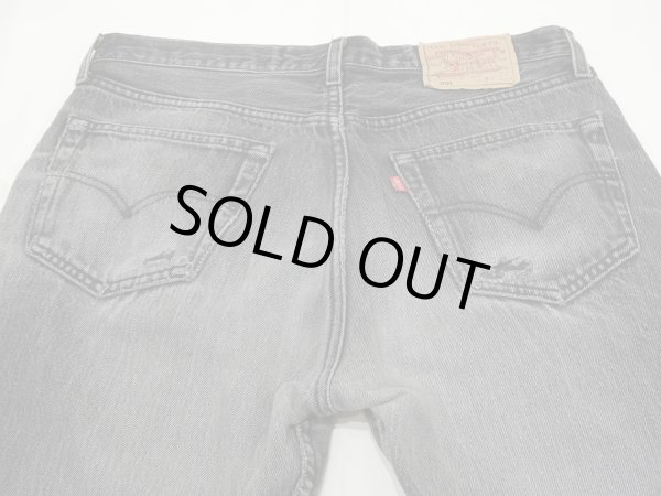 画像15: 90s Levi's 501 SULFUR DYE BLACK DENIM PANTS MADE IN FRANCE (15)