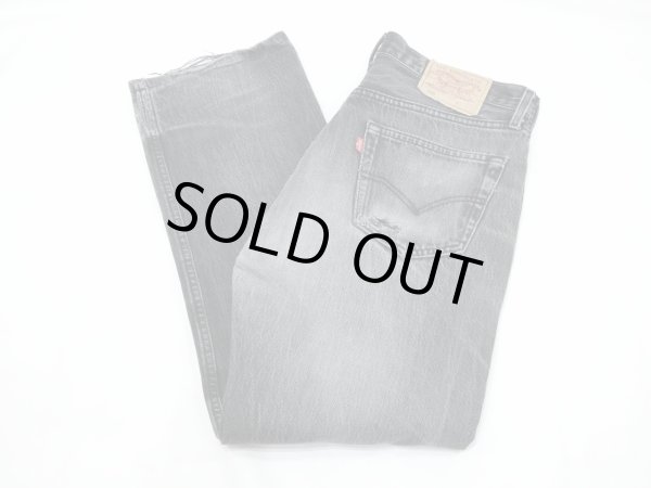 画像3: 90s Levi's 501 SULFUR DYE BLACK DENIM PANTS MADE IN FRANCE (3)