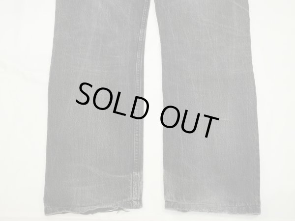 画像19: 90s Levi's 501 SULFUR DYE BLACK DENIM PANTS MADE IN FRANCE (19)