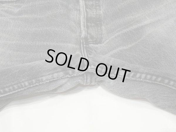 画像12: 90s Levi's 501 SULFUR DYE BLACK DENIM PANTS MADE IN FRANCE (12)