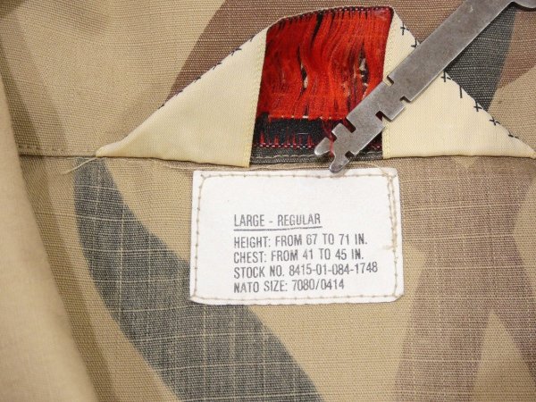 画像4: 90s Brigade Quartermasters ASAT TRIBAL CAMO BDU JACKET (4)