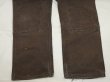画像9: 10s Carhartt DOUBLE KNEE DUCK PAINTER WORK PANTS DARK BROWN MADE IN USA (9)