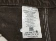 画像8: 10s Carhartt DOUBLE KNEE DUCK PAINTER WORK PANTS DARK BROWN MADE IN USA (8)