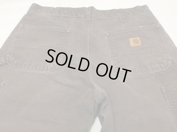 画像10: 10s Carhartt DOUBLE KNEE DUCK PAINTER WORK PANTS DARK BROWN MADE IN USA (10)