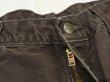 画像7: 10s Carhartt DOUBLE KNEE DUCK PAINTER WORK PANTS DARK BROWN MADE IN USA (7)