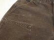 画像6: 10s Carhartt DOUBLE KNEE DUCK PAINTER WORK PANTS DARK BROWN MADE IN USA (6)