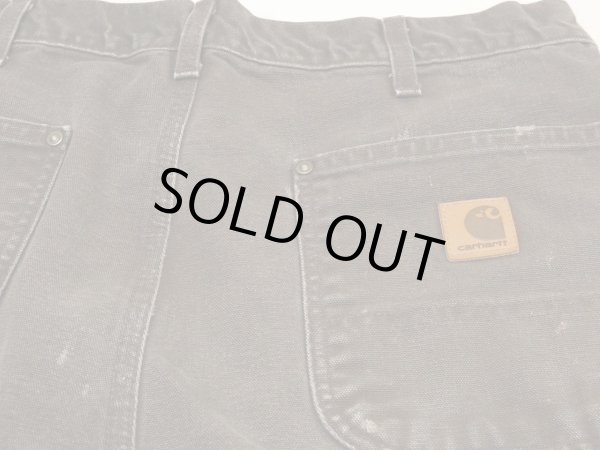 画像11: 10s Carhartt DOUBLE KNEE DUCK PAINTER WORK PANTS DARK BROWN MADE IN USA (11)