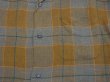 画像6: 60s MONACO GLADATION PLAID RAYON LOOP COLLAR BOX SHIRT (6)