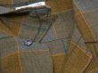 画像5: 60s MONACO GLADATION PLAID RAYON LOOP COLLAR BOX SHIRT (5)