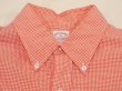 画像5: 〜 70s BROOKS BROTHERS POLO COLLAR GINGHAM CHECK S/S SHIRT (5)