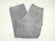 画像3: 10s Carhartt DOUBLE KNEE DUCK PAINTER WORK PANTS GRAVEL (3)