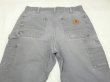 画像14: 10s Carhartt DOUBLE KNEE DUCK PAINTER WORK PANTS GRAVEL (14)