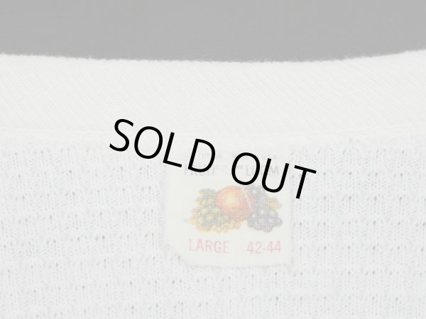 画像3: 60s FRUIT OF THE LOOM THERMAL LONG SLEEVE T-SHIRT (3)