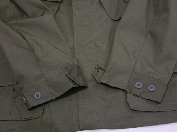 画像7: 60s '69 US ARMY RIP STOP JUNGLE FATIGUE JACKET 5th L-S DEAD STOCK (3) (7)