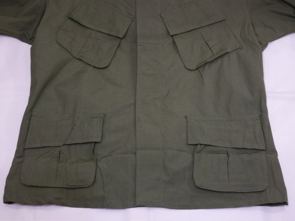 画像5: 60s '69 US ARMY RIP STOP JUNGLE FATIGUE JACKET 5th L-S DEAD STOCK (3) (5)