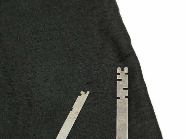 画像7: 〜 30s INVINCIBLE BLACK COTTON SATIN WORK SHIRT (7)