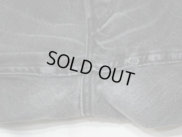 画像8: 90s 00s Levi's 501 SULFUR DYED BLACK DENIM PANTS MADE IN EURO (8)