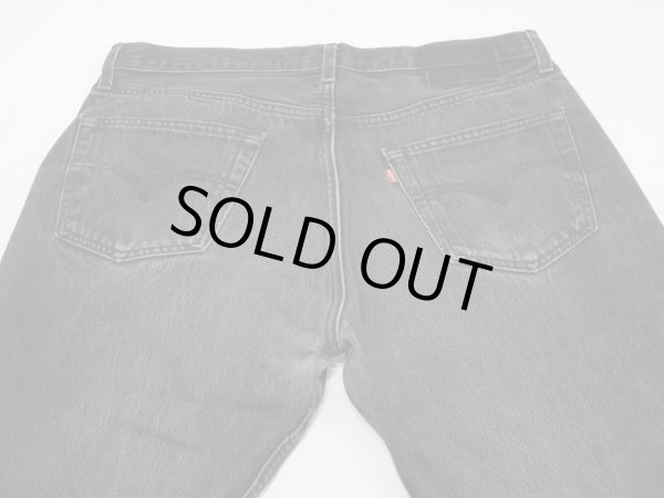 画像11: 90s 00s Levi's 501 SULFUR DYED BLACK DENIM PANTS MADE IN EURO (11)