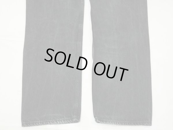 画像14: 90s 00s Levi's 501 SULFUR DYED BLACK DENIM PANTS MADE IN EURO (14)