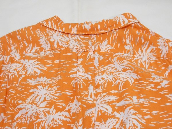 画像12: 90s 00s Polo Ralph Lauren CALDWELL ALLOVER PRINT RAYON OPEN COLLAR S/S SHIRT  (12)