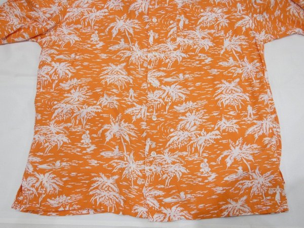 画像8: 90s 00s Polo Ralph Lauren CALDWELL ALLOVER PRINT RAYON OPEN COLLAR S/S SHIRT  (8)