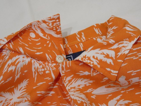 画像5: 90s 00s Polo Ralph Lauren CALDWELL ALLOVER PRINT RAYON OPEN COLLAR S/S SHIRT  (5)