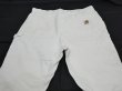 画像11: 10s Carhartt DOUBLE KNEE COTTON PAINTER WORK PANTS WHITE (11)