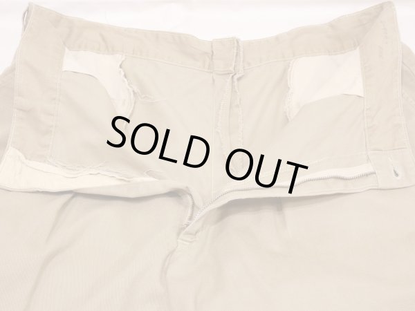 画像6: 50s 60s US MILITARY CIVILIAN CHINO SHORTS (6)