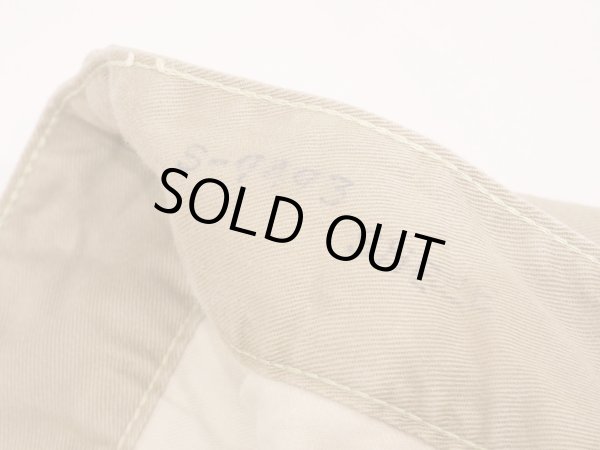 画像7: 50s 60s US MILITARY CIVILIAN CHINO SHORTS (7)