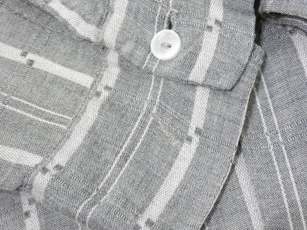 画像10: 60s Dicassio WOVEN PLAID LOOP COLLAR RAYON SHIRT  (10)
