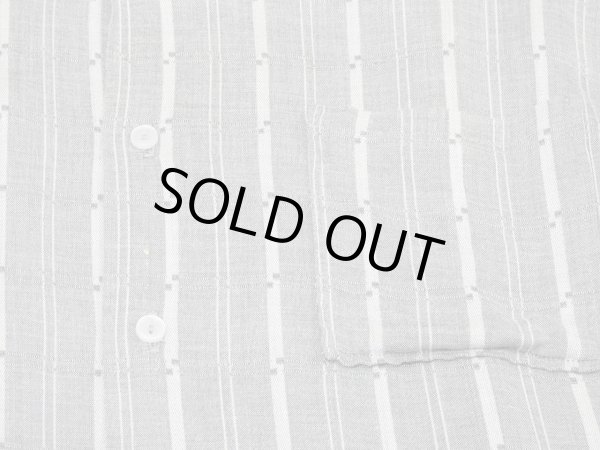 画像7: 60s Dicassio WOVEN PLAID LOOP COLLAR RAYON SHIRT  (7)