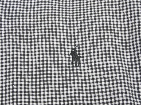 画像7: 90s 00s Ralph Lauren POLO GOLF CALDWELL GINGHAM CHECK LOOP COLLAR  S/S SHIRT (7)