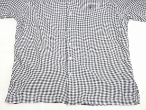 画像6: 90s 00s Ralph Lauren POLO GOLF CALDWELL GINGHAM CHECK LOOP COLLAR  S/S SHIRT (6)