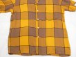 画像6: 60s 70s Penneys TOWNCRAFT BLOCK CHECK RAYON S/S SHIRT (6)