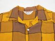 画像4: 60s 70s Penneys TOWNCRAFT BLOCK CHECK RAYON S/S SHIRT (4)