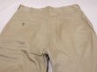 画像16: 60s US ARMY COTTON KHAKI CHINO TROUSERS PANTS (16)