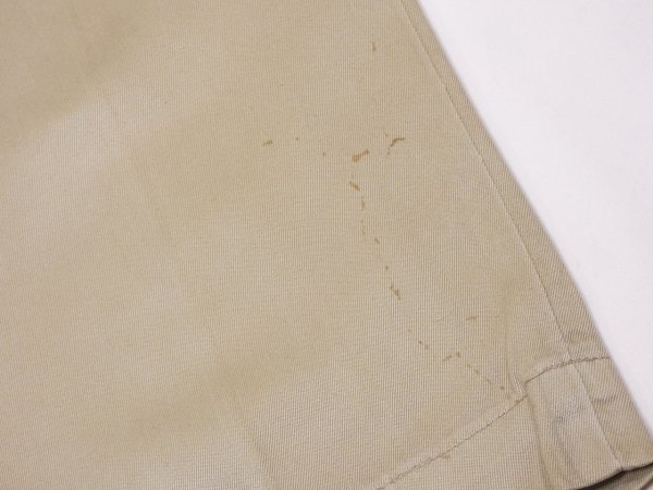 画像15: 60s US ARMY COTTON KHAKI CHINO TROUSERS PANTS (15)