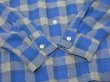 画像9: 60s jackman's GRADATION CHECK WOVEN NEP PLAID LOOP COLLAR RAYON SHIRT  (9)