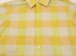 画像6: 60s UNKNOWN LOOP COLLAR BLOCK CHECK COTTON S/S SHIRT (6)