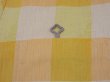 画像7: 60s UNKNOWN LOOP COLLAR BLOCK CHECK COTTON S/S SHIRT (7)