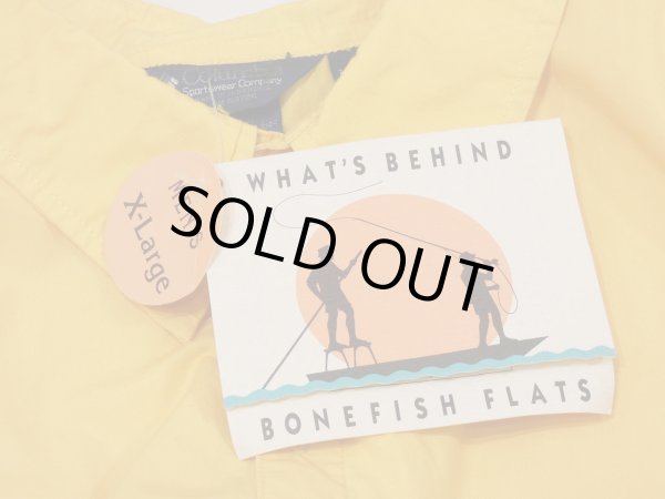画像4: 90s Columbia Sportswear BONE FISH FLATS FISHING SHIRT DEAD STOCK (4)