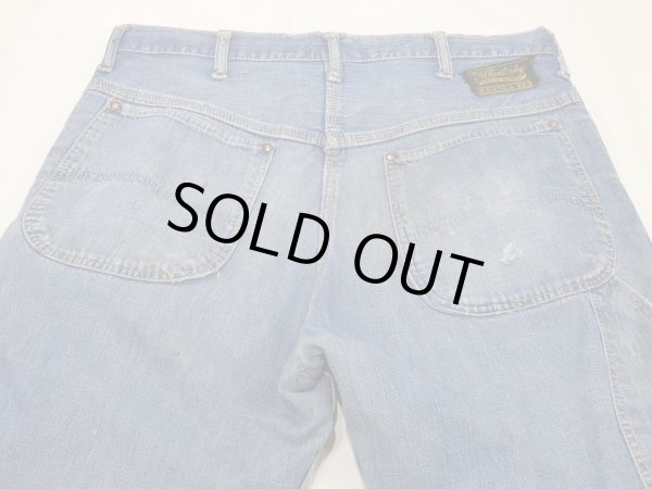 画像8: 60s Old Kentucky DENIM PAINTER WORK PANTS (2) (8)