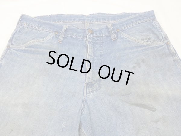 画像4: 60s Old Kentucky DENIM PAINTER WORK PANTS (2) (4)