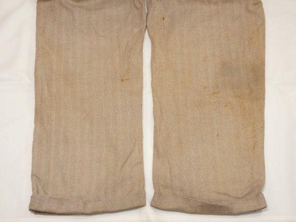 画像10: 30s 40s UNKNOWN COTTON HBT WORK TROUSERS PANTS  (10)