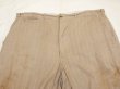 画像4: 30s 40s UNKNOWN COTTON HBT WORK TROUSERS PANTS  (4)