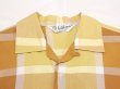 画像4: 60s TOWNLINE BLOCK CHECK SHIRT JAC DESIGN LOOP COLLAR S/S SHIRT (4)