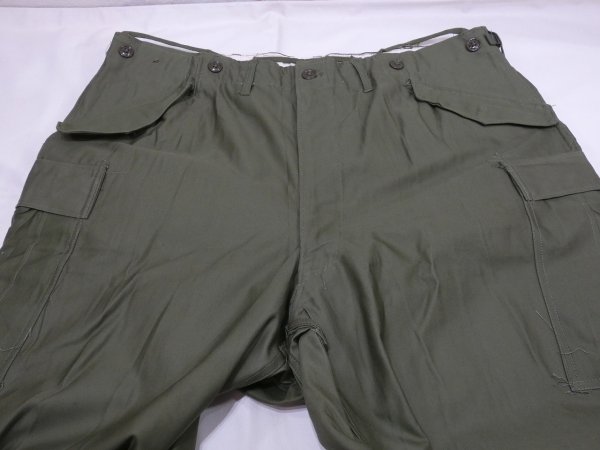 画像4: 50s US ARMY M-51 FIELD TROUSERS CARGO PANTS X-LARGE-REGULAR DEAD STOCK  (4)