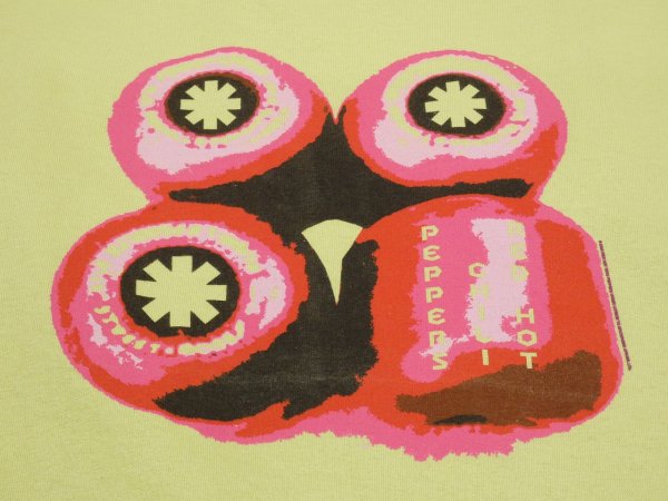 画像5: 00s GILDAN RED HOT CHILI PEPPERS WHEELS T-SHIRT (5)