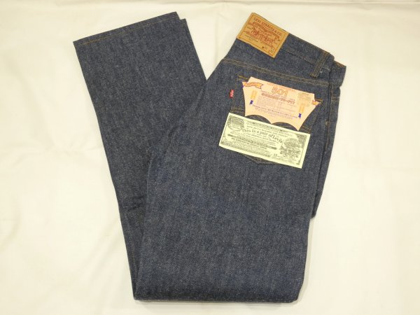 画像3: 80s Levi's 501 RIGID DENIM PANTS DEAD STOCK (3)
