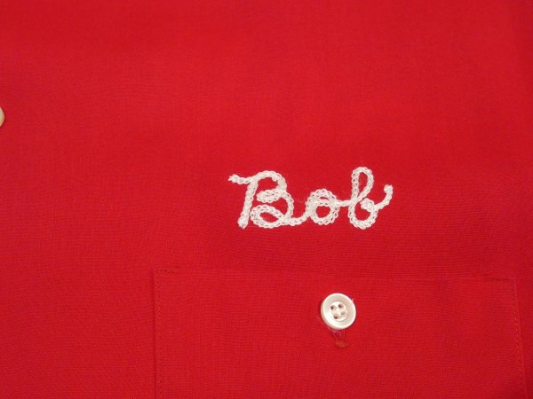 画像6: 60s UNKNOWN RAYON BOWLING SHIRT (6)